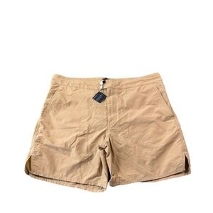 Goodlife Brown Nylon Men's Unlined Boardshort Size 34 NWT